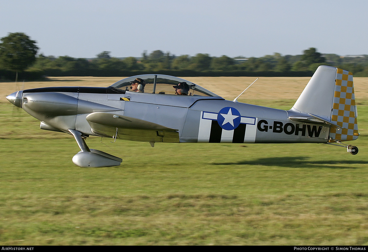 Aircraft Photo of G-BOHW | Van's RV-4 | USA - Air Force | AirHistory.net #871924