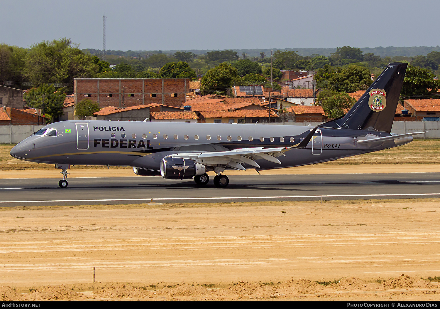 Aircraft Photo of PS-CAV | Embraer 175STD (ERJ-170-200STD) | Polícia Federal | AirHistory.net #871947