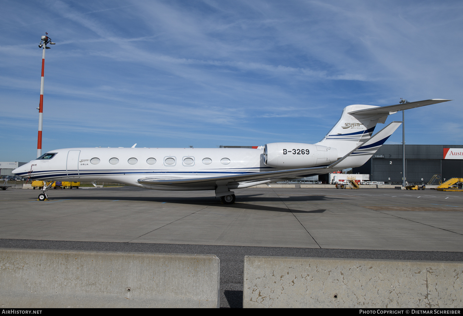 Aircraft Photo of B-3269 | Gulfstream Aerospace G650 (G-VI) | Star River Group | AirHistory.net #871956