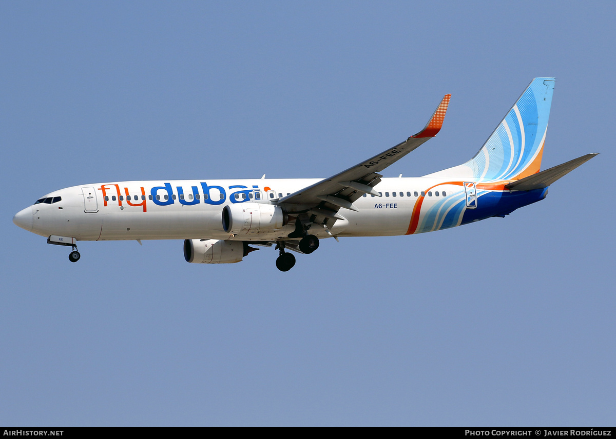 Aircraft Photo of A6-FEE | Boeing 737-8KN | Flydubai | AirHistory.net #871971