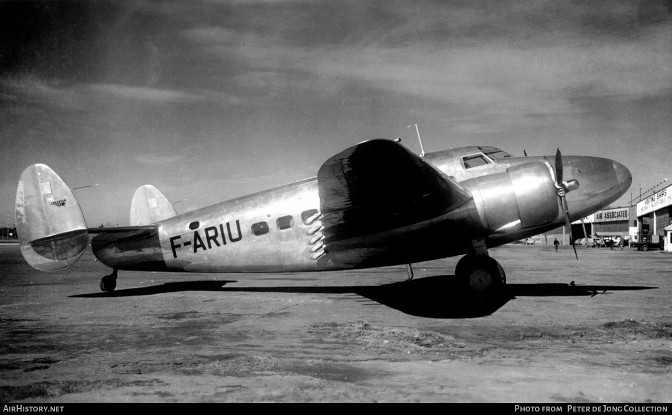 Aircraft Photo of F-ARIU | Lockheed 14-H2 Super Electra | AirHistory.net #871984