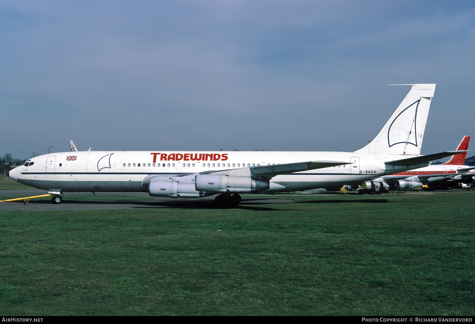 Aircraft Photo of G-BNGH | Boeing 707-321C | Tradewinds Airways | AirHistory.net #871986