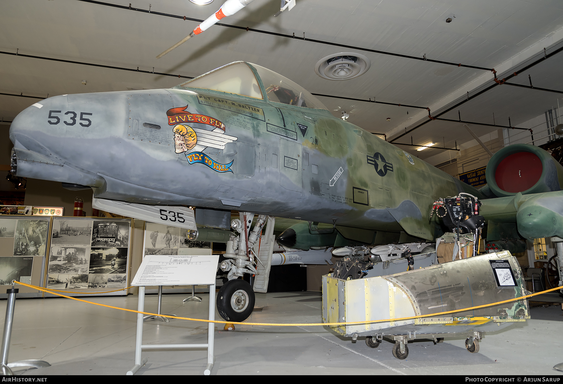 Aircraft Photo of 76-0535 / AF76-535 | Fairchild A-10A Thunderbolt II | USA - Air Force | AirHistory.net #872019