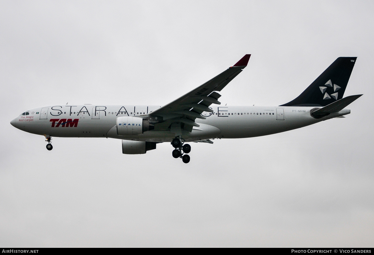 Aircraft Photo of PT-MVM | Airbus A330-223 | TAM Linhas Aéreas | AirHistory.net #872031