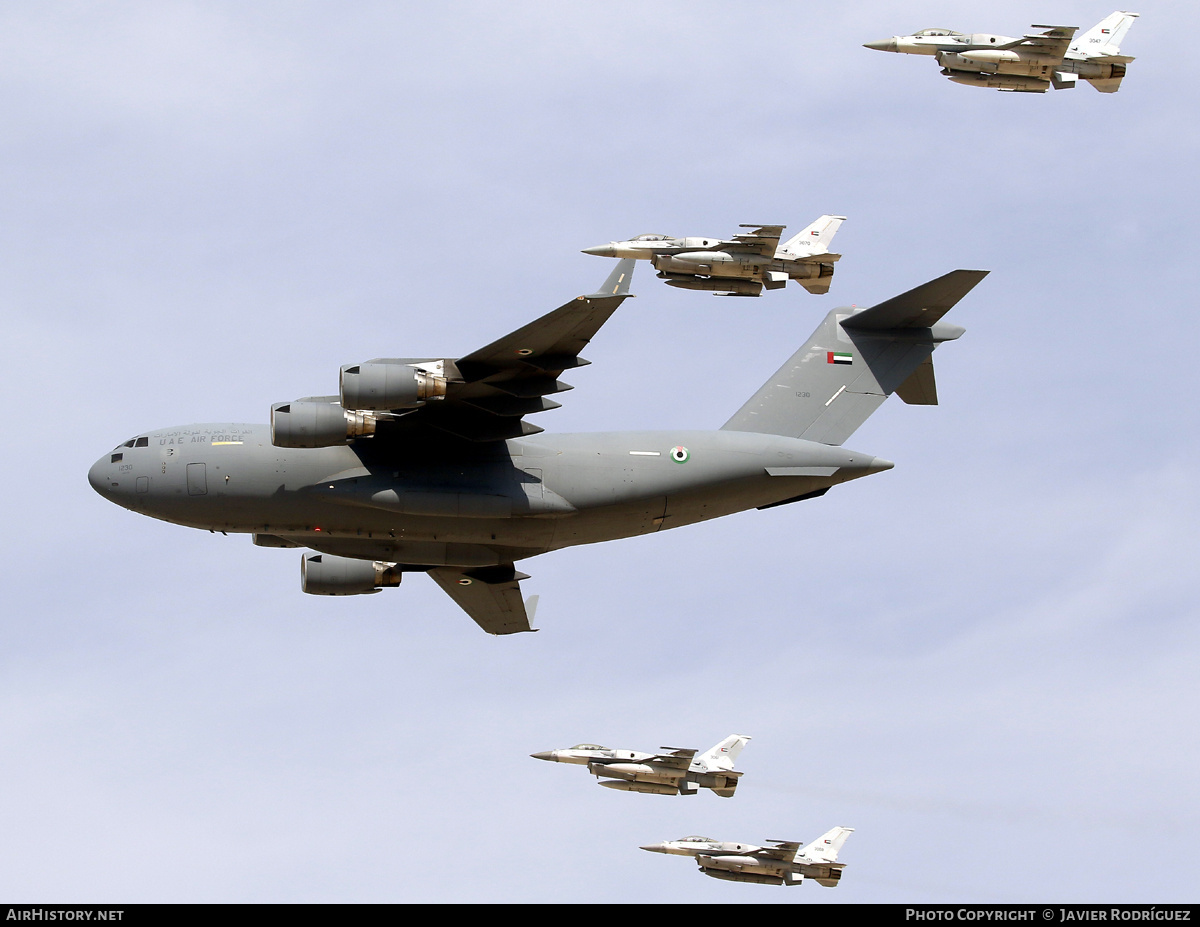 Aircraft Photo of 1230 / 140008 | Boeing C-17A Globemaster III | United Arab Emirates - Air Force | AirHistory.net #872045