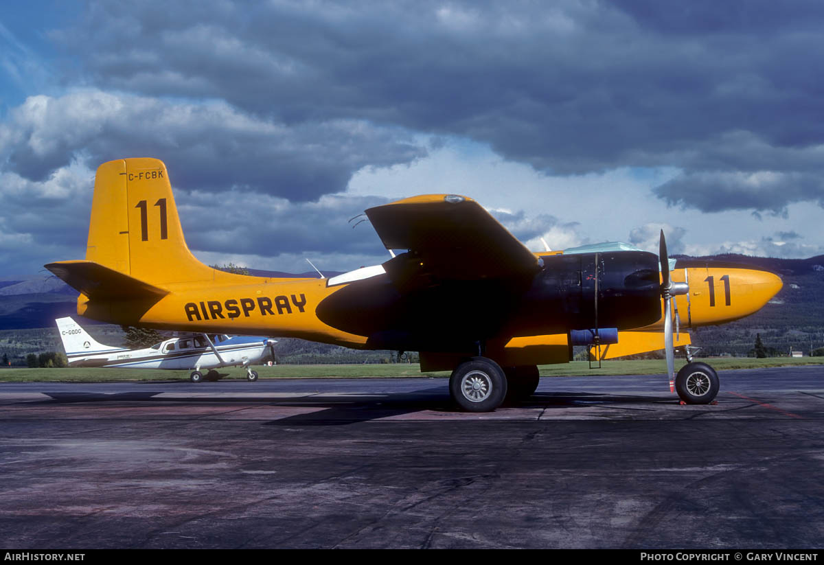 Aircraft Photo of C-FCBK | Douglas B-26/AT Invader | Air Spray | AirHistory.net #872046