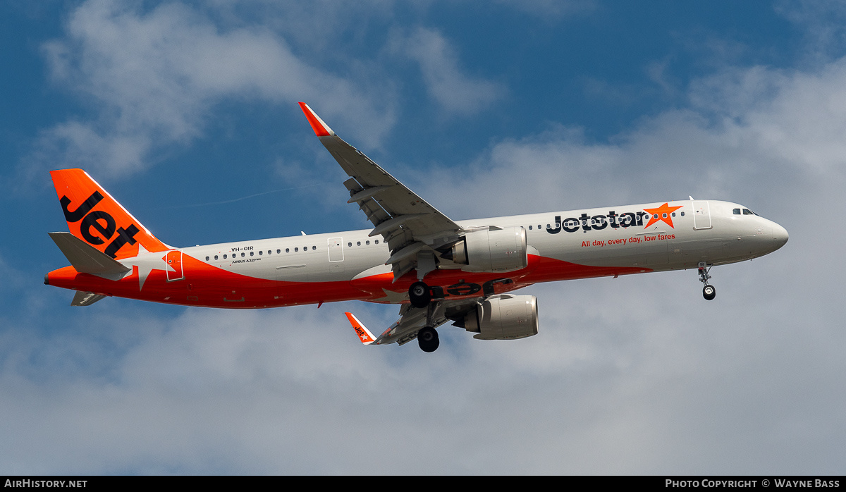 Aircraft Photo of VH-OIR | Airbus A321-251NX | Jetstar Airways | AirHistory.net #872066
