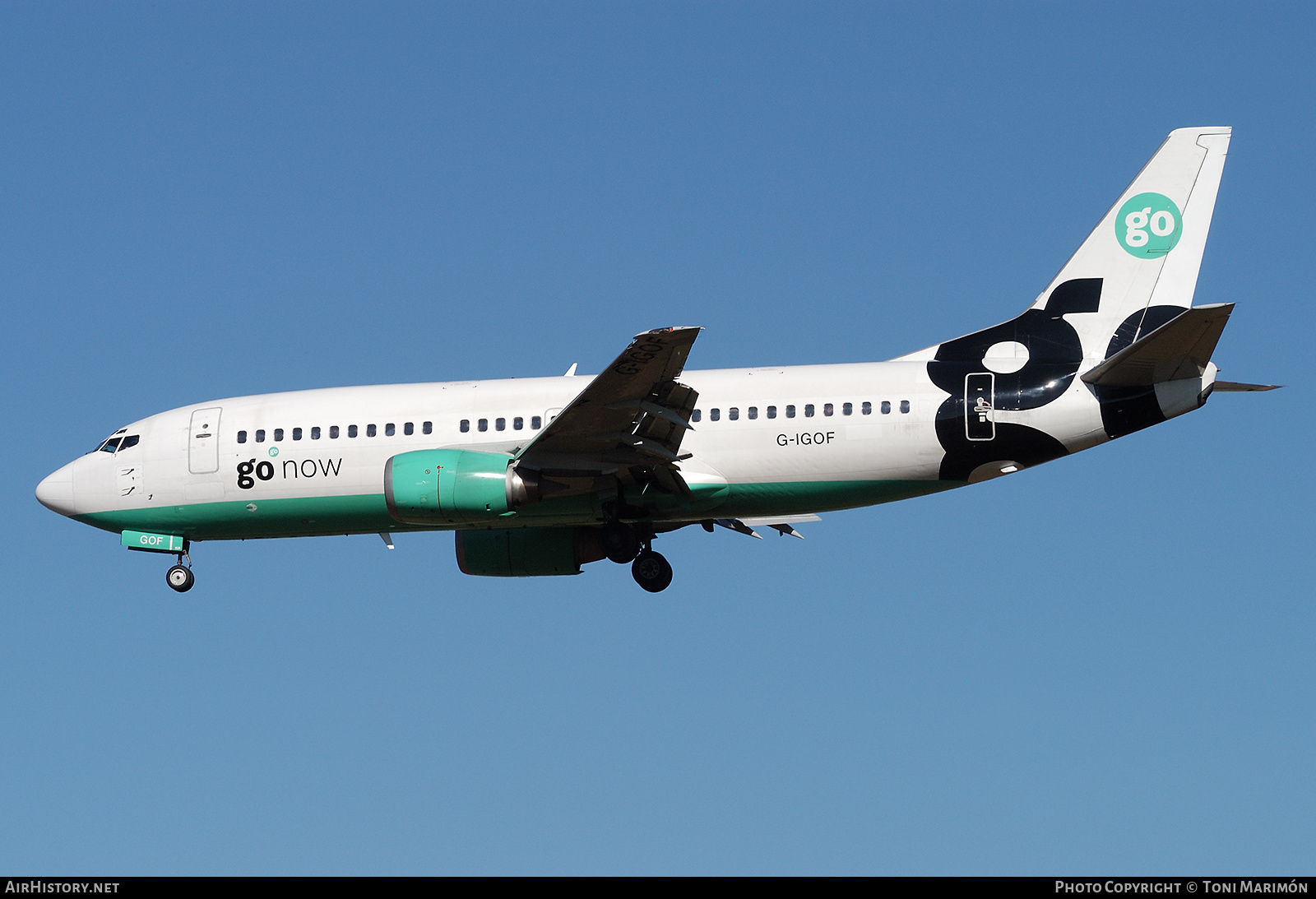 Aircraft Photo of G-IGOF | Boeing 737-3Q8 | Go Fly | AirHistory.net #872108