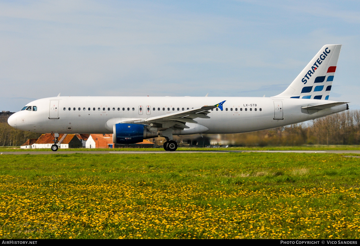Aircraft Photo of LX-STB | Airbus A320-212 | Strategic Airlines | AirHistory.net #872112