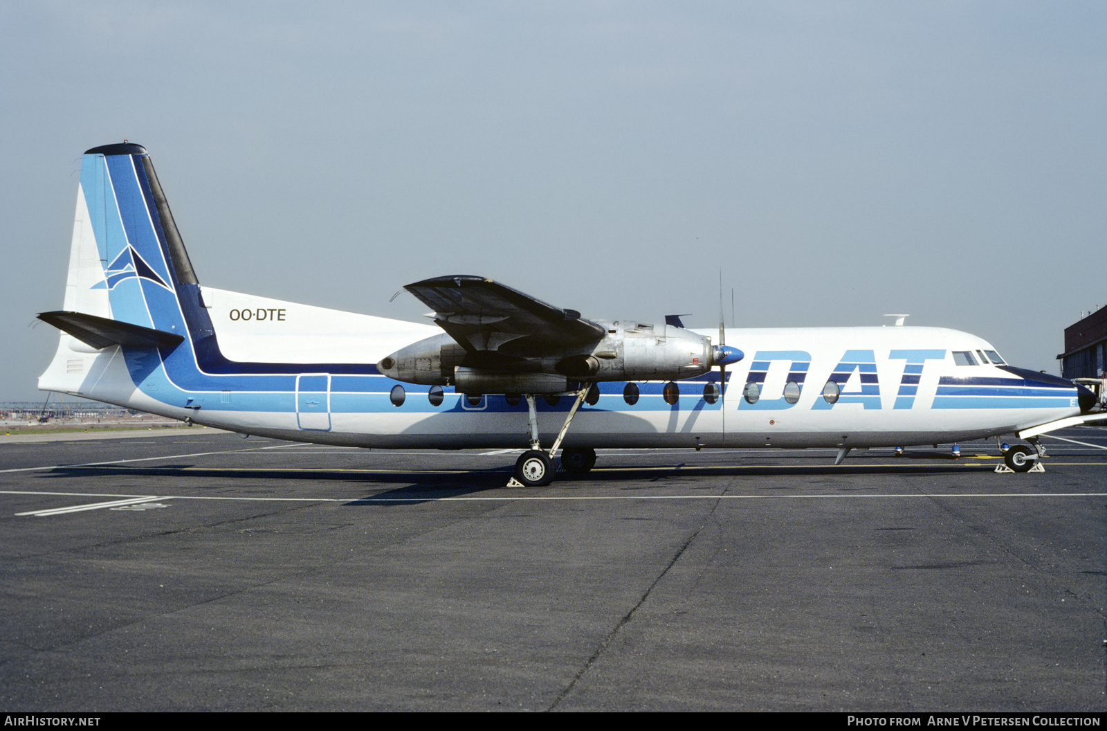 Aircraft Photo of OO-DTE | Fairchild Hiller FH-227B | Delta Air Transport - DAT | AirHistory.net #872117