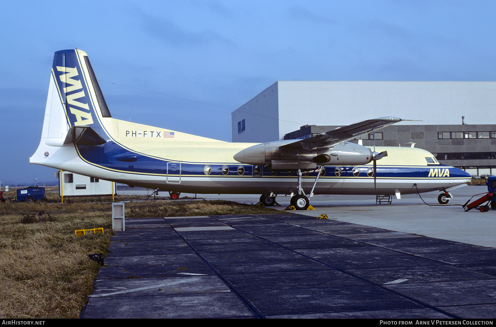 Aircraft Photo of PH-FTX | Fokker F27-500 Friendship | Mississippi Valley Airlines - MVA | AirHistory.net #872119