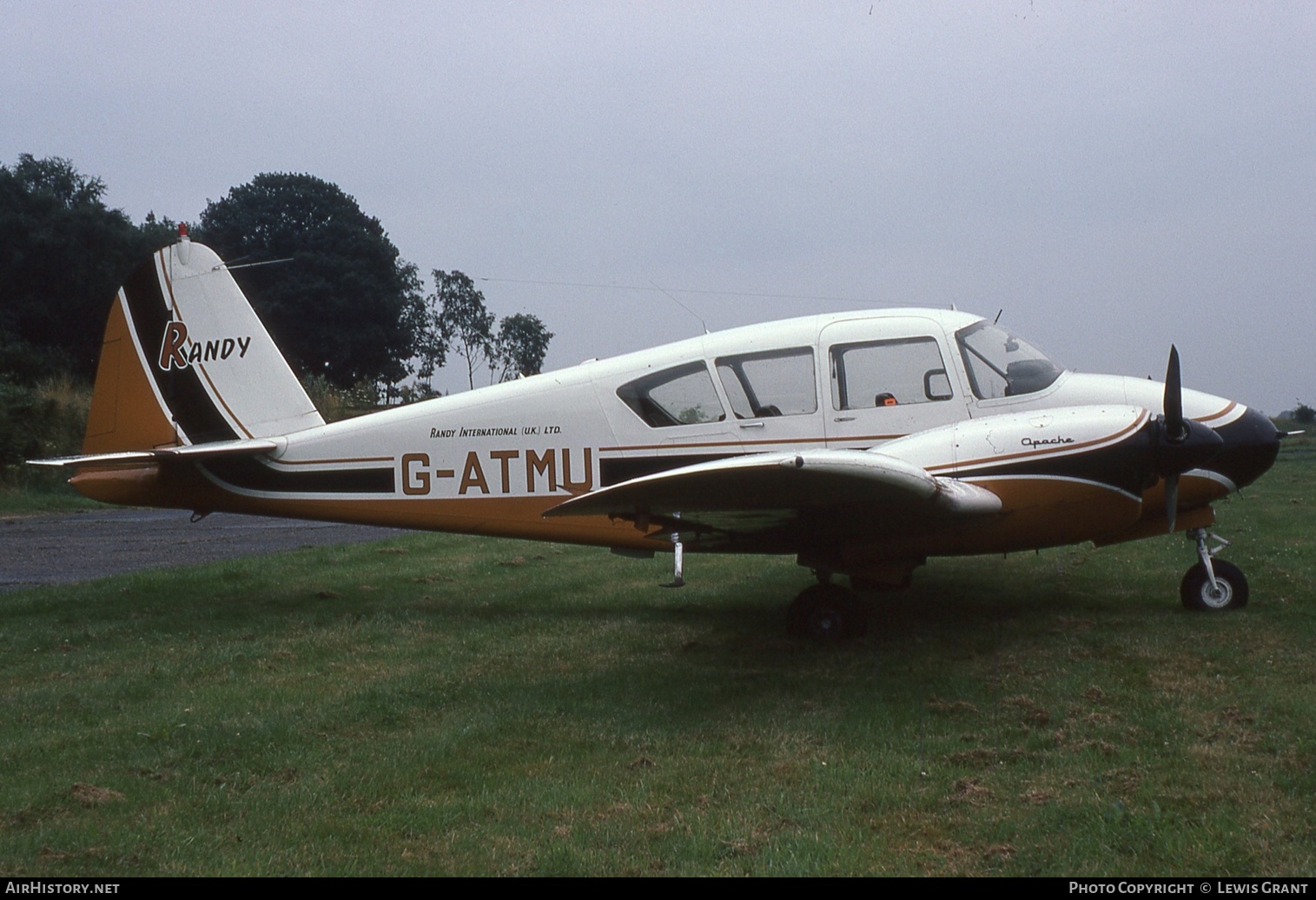 Aircraft Photo of G-ATMU | Piper PA-23-160 Apache G | Randy International (UK) | AirHistory.net #872130