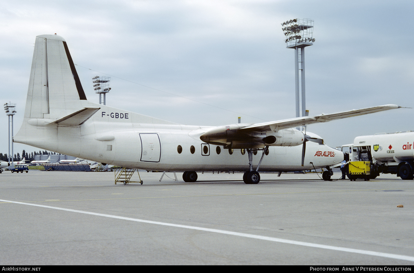 Aircraft Photo of F-GBDE | Fokker F27-400 Friendship | Air Alpes | AirHistory.net #872154