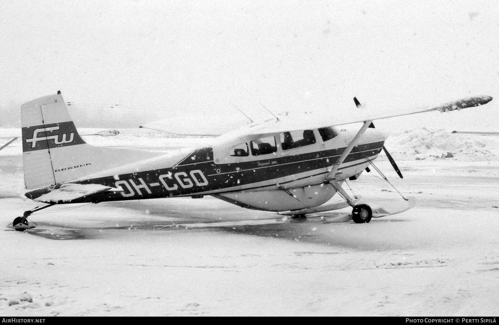 Aircraft Photo of OH-CGO | Cessna A185E Skywagon 185 | Finnwings | AirHistory.net #872196