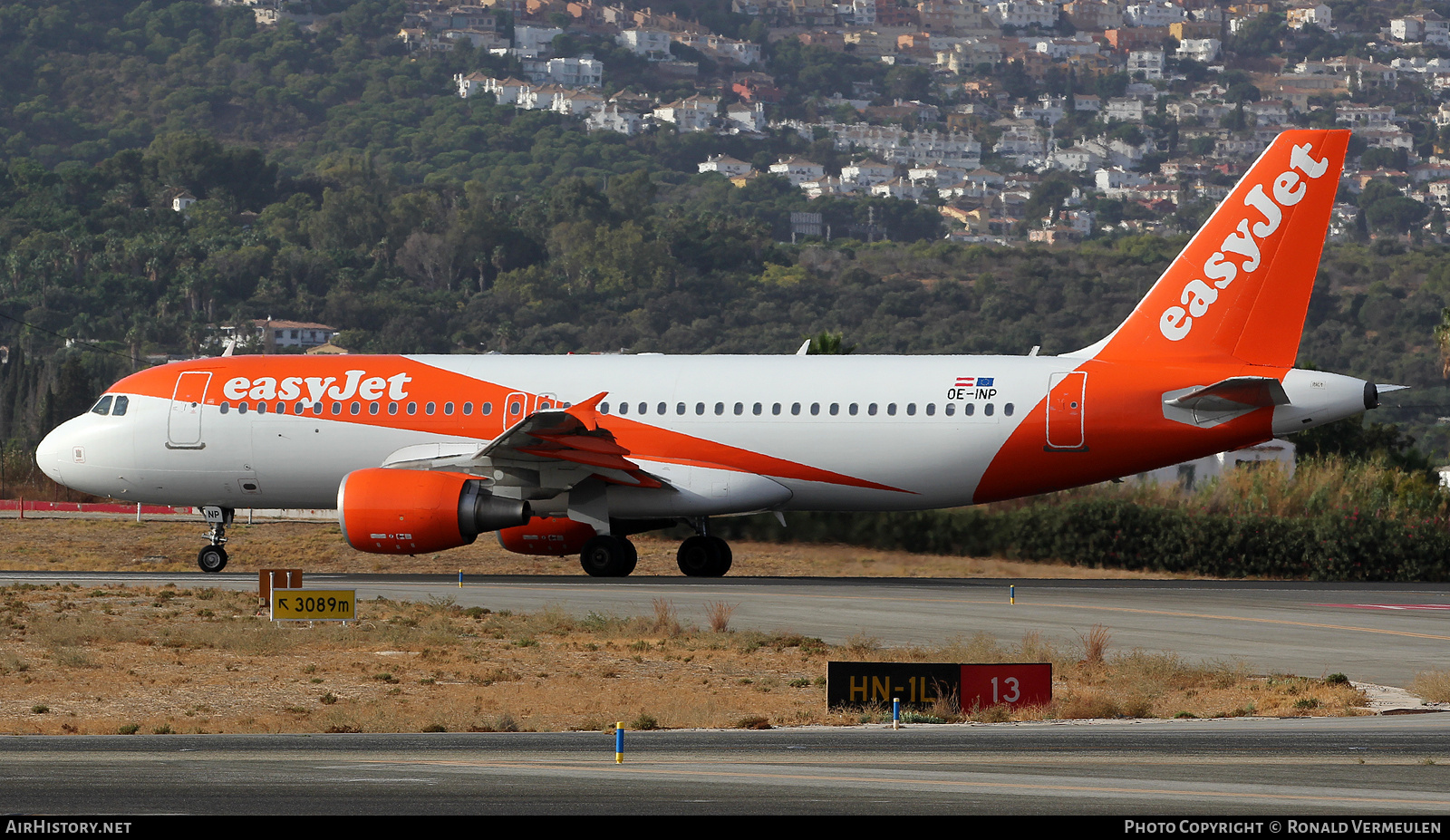 Aircraft Photo of OE-INP | Airbus A320-214 | EasyJet | AirHistory.net #872198