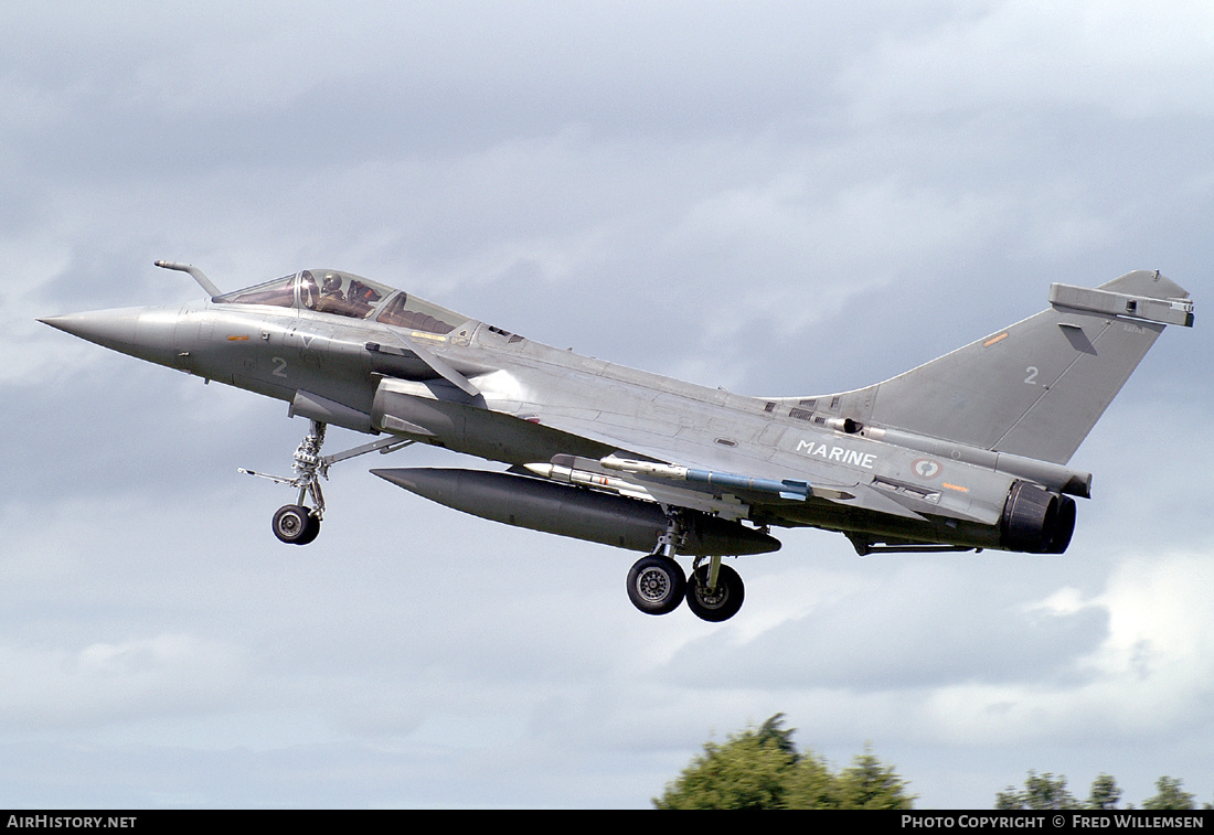 Aircraft Photo of 2 | Dassault Rafale M | France - Navy | AirHistory.net #872203