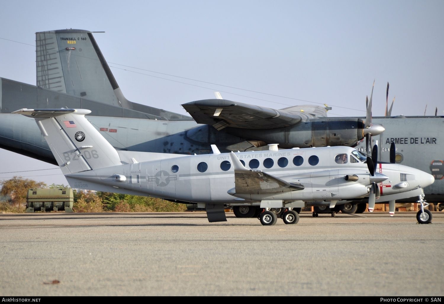 Aircraft Photo of 168206 / 8206 | Hawker Beechcraft UC-12W Huron (B300C) | USA - Marines | AirHistory.net #872291