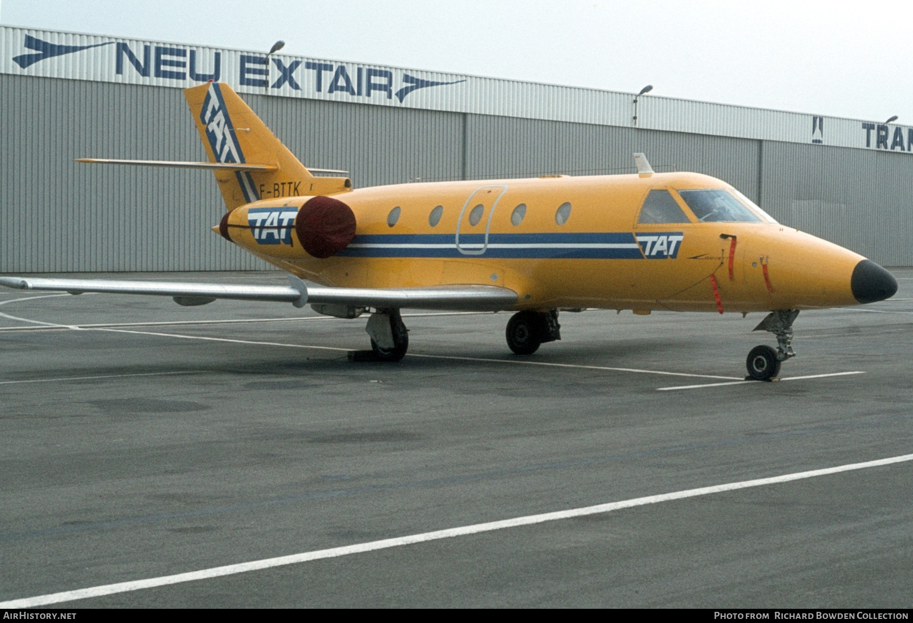 Aircraft Photo of F-BTTK | Aerospatiale SN-601 Corvette 100 | TAT - Touraine Air Transport | AirHistory.net #872297