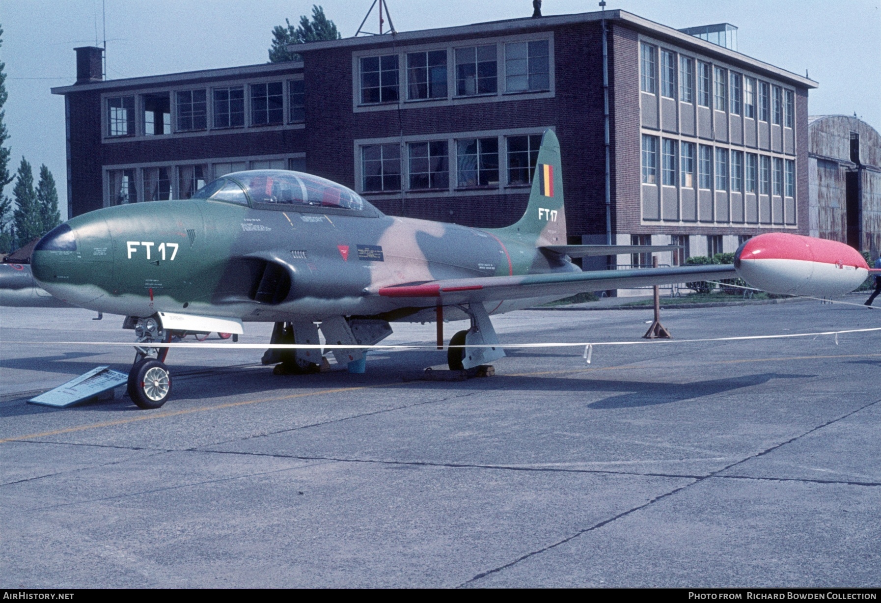 Aircraft Photo of FT-17 | Lockheed T-33A | Belgium - Air Force | AirHistory.net #872309