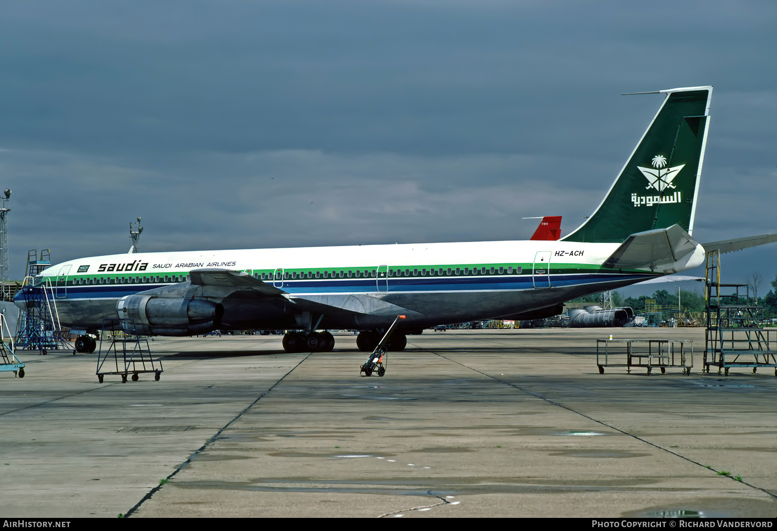 Aircraft Photo of HZ-ACH | Boeing 707-368C | Saudia - Saudi Arabian Airlines | AirHistory.net #872327