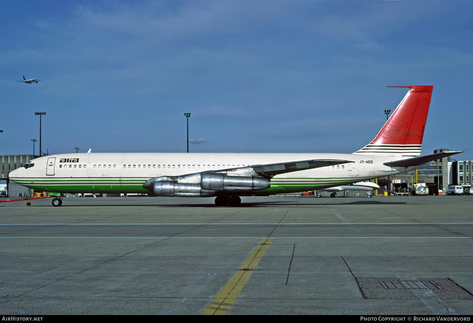 Aircraft Photo of JY-AED | Boeing 707-321C | Alia - The Royal Jordanian Airline Cargo | AirHistory.net #872332