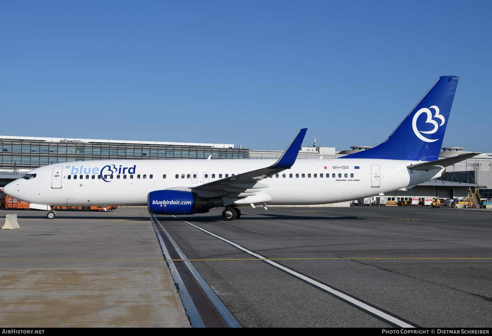 Aircraft Photo of 9H-ISM | Boeing 737-8BK | BlueBird Airways | AirHistory.net #872355