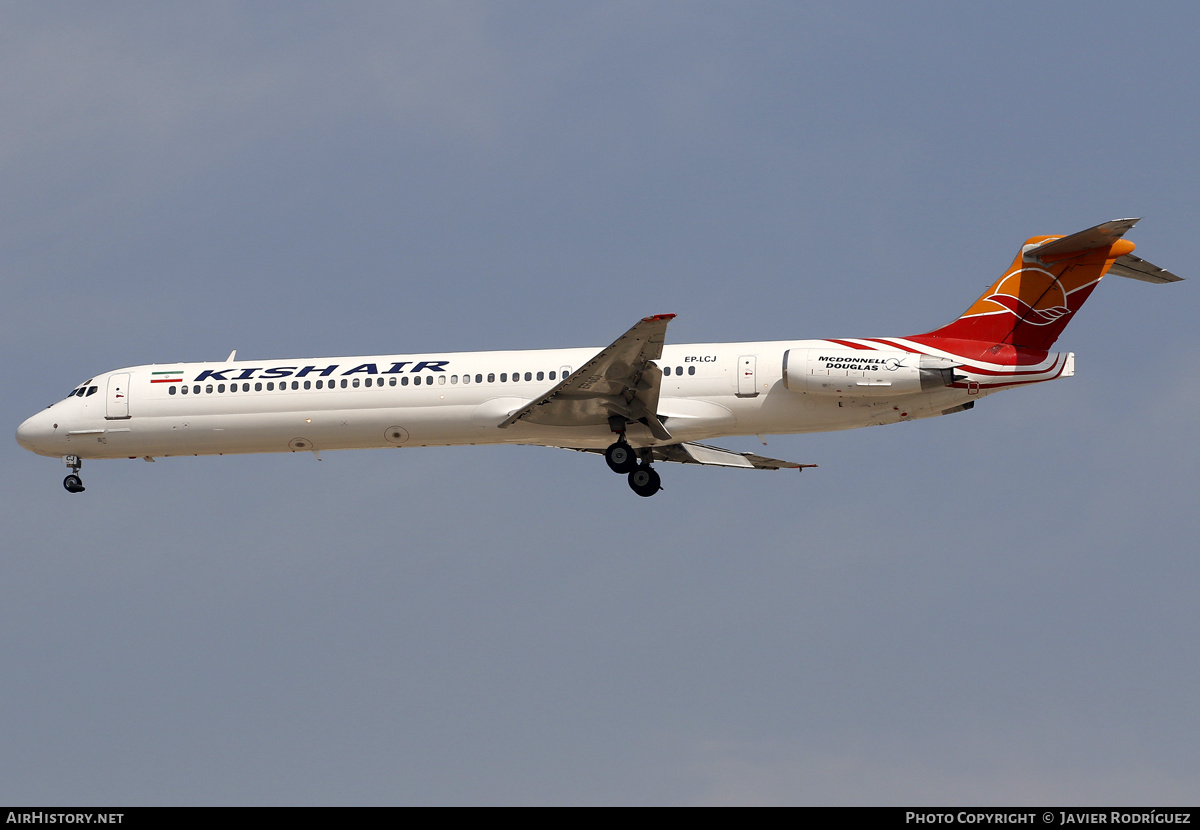 Aircraft Photo of EP-LCJ | McDonnell Douglas MD-82 (DC-9-82) | Kish Air | AirHistory.net #872359