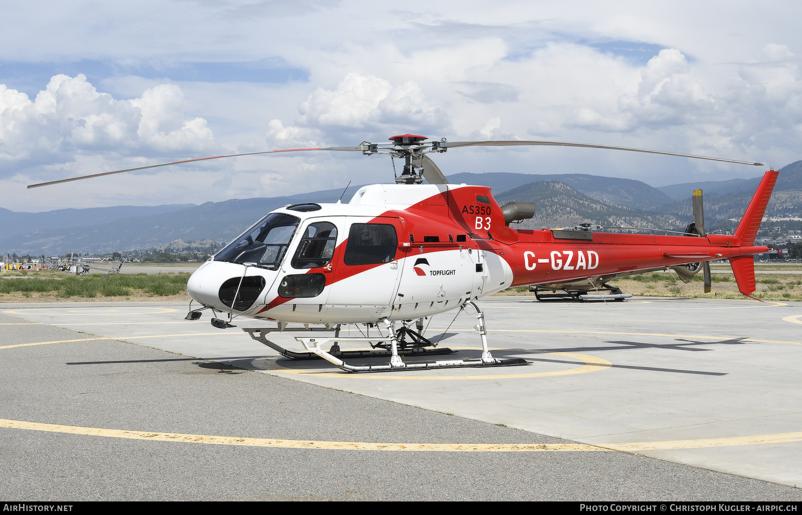 Aircraft Photo of C-GZAD | Eurocopter AS-350B-3 Ecureuil | HNZ Topflight | AirHistory.net #872368