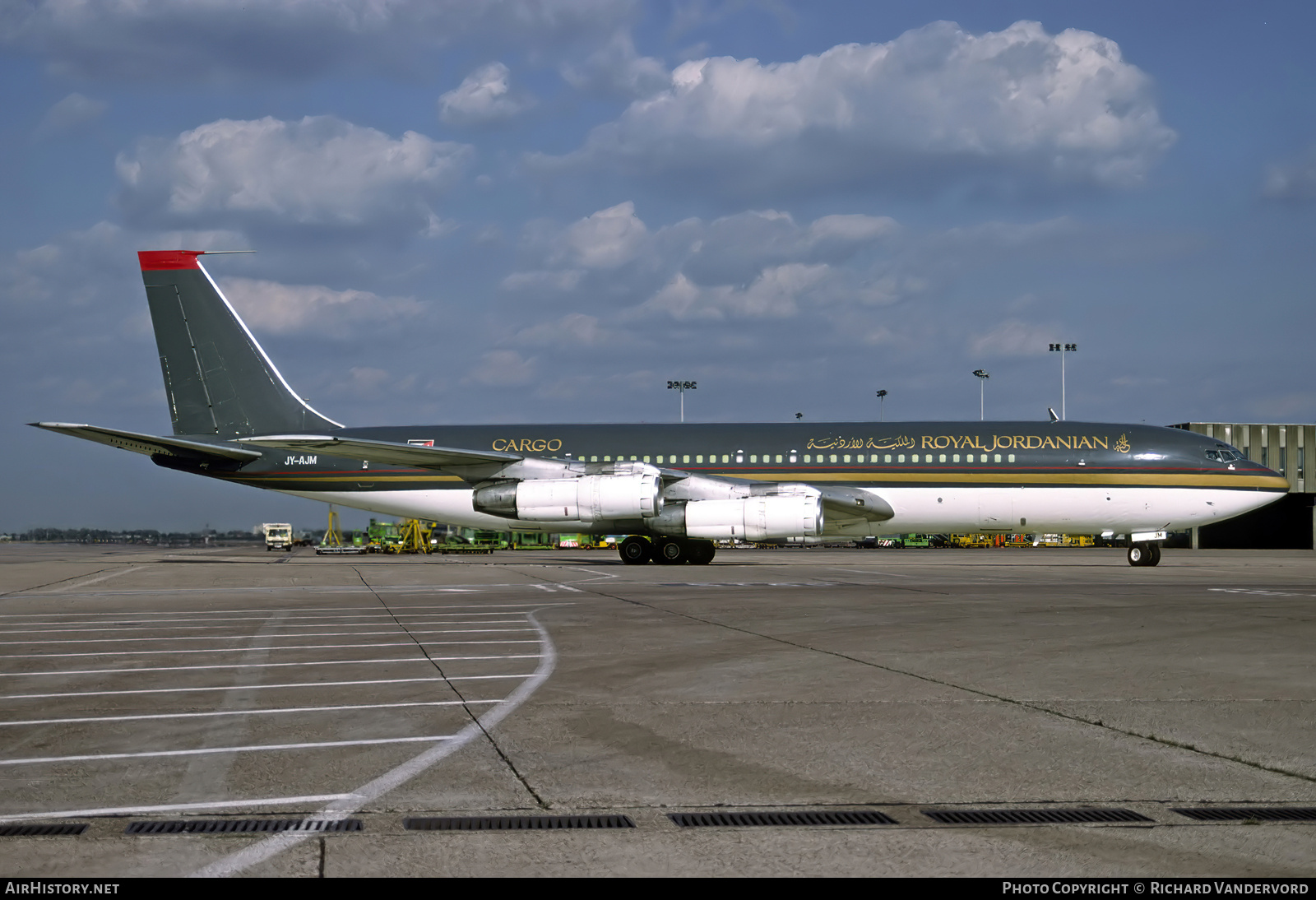 Aircraft Photo of JY-AJM | Boeing 707-365C | Royal Jordanian Airlines Cargo | AirHistory.net #872370