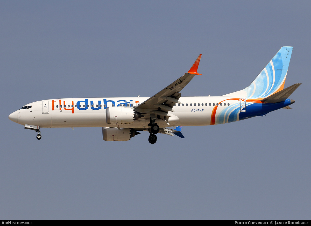 Aircraft Photo of A6-FKF | Boeing 737-8 Max 8 | Flydubai | AirHistory.net #872414