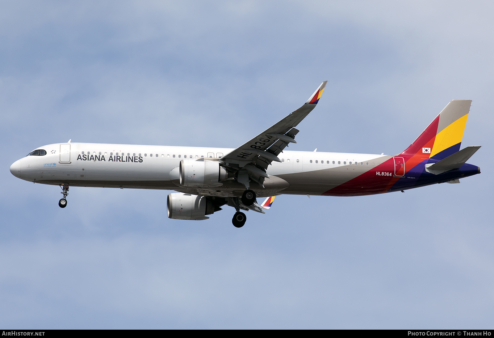 Aircraft Photo of HL8364 | Airbus A321-251NX | Asiana Airlines | AirHistory.net #872455