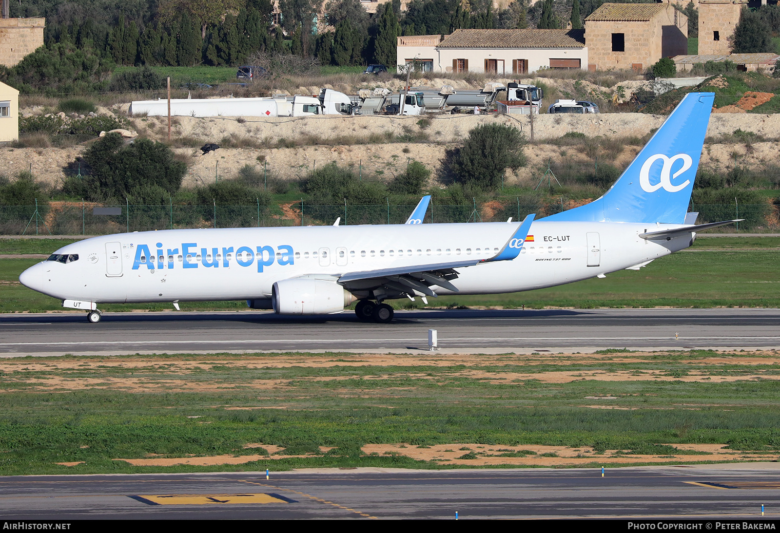 Aircraft Photo of EC-LUT | Boeing 737-85P | Air Europa | AirHistory.net #872465