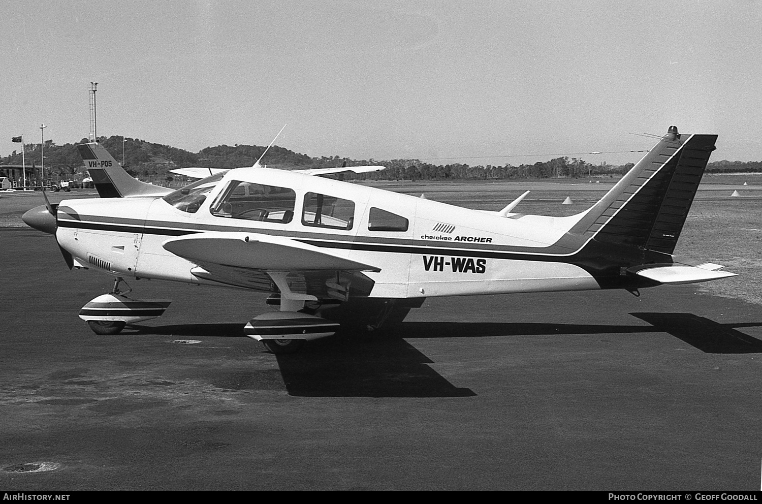 Aircraft Photo of VH-WAS | Piper PA-28-180 Cherokee Archer | AirHistory.net #872476