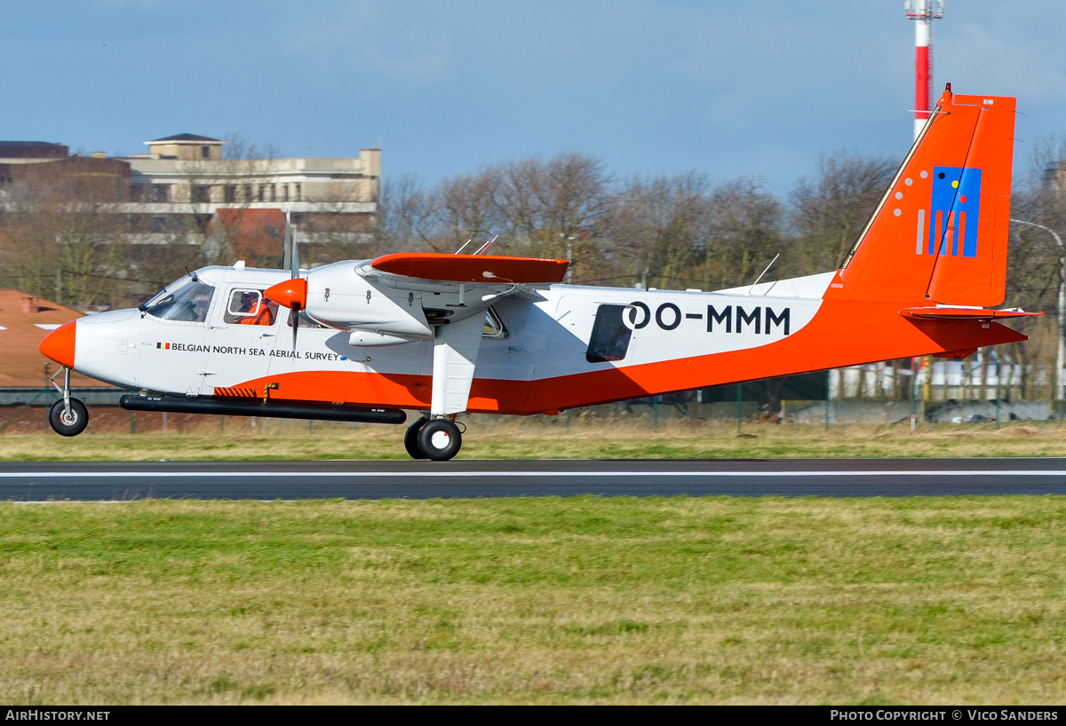 Aircraft Photo of OO-MMM | Britten-Norman BN-2A-21 Islander | Belgian North Sea Aerial Survey | AirHistory.net #872492