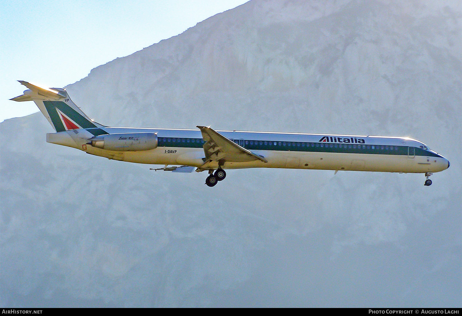 Aircraft Photo of I-DAVP | McDonnell Douglas MD-82 (DC-9-82) | Alitalia | AirHistory.net #872495