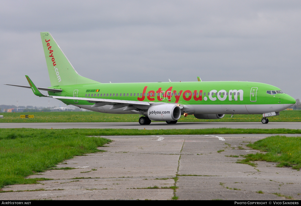 Aircraft Photo of OO-JLO | Boeing 737-8K5 | Jet4you | AirHistory.net #872497