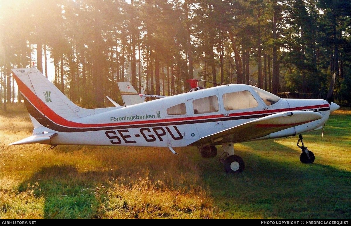 Aircraft Photo of SE-GPU | Piper PA-28-161 Cherokee Warrior II | AirHistory.net #872500