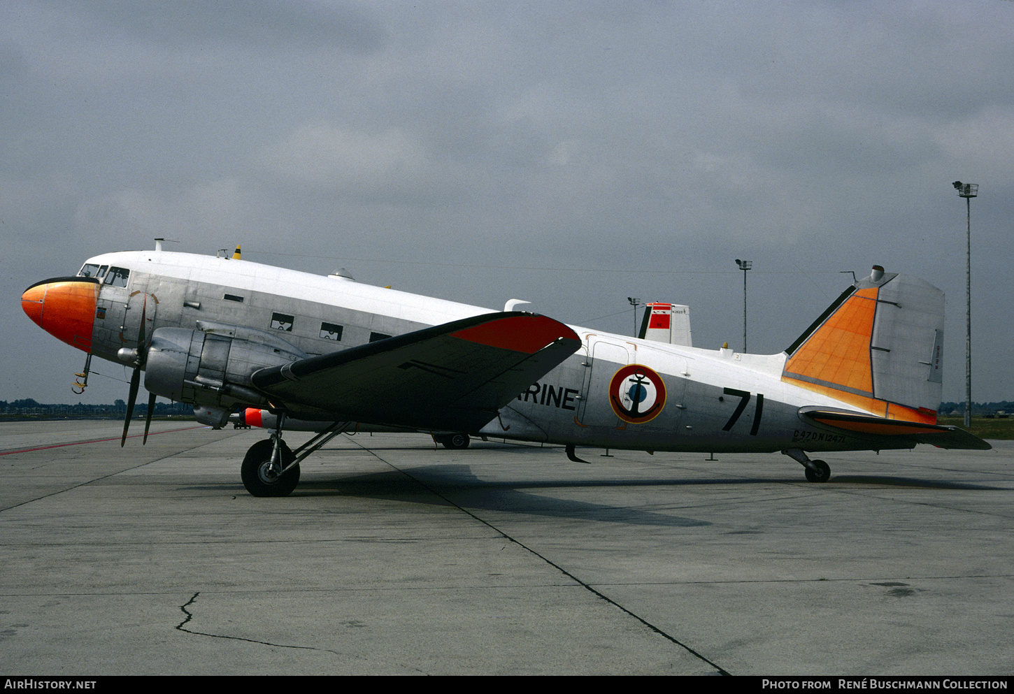 Aircraft Photo of 71 / 12471 | Douglas C-47D Skytrain | France - Navy | AirHistory.net #872536