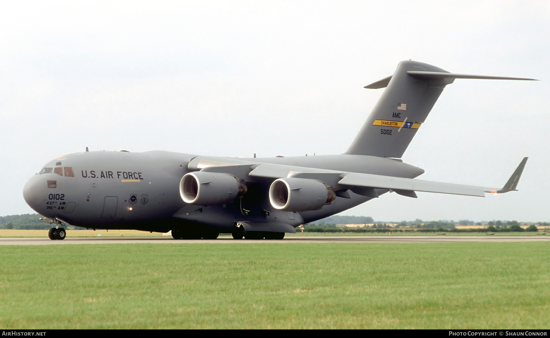 Aircraft Photo of 95-0102 / 50102 | McDonnell Douglas C-17A Globemaster III | USA - Air Force | AirHistory.net #872564