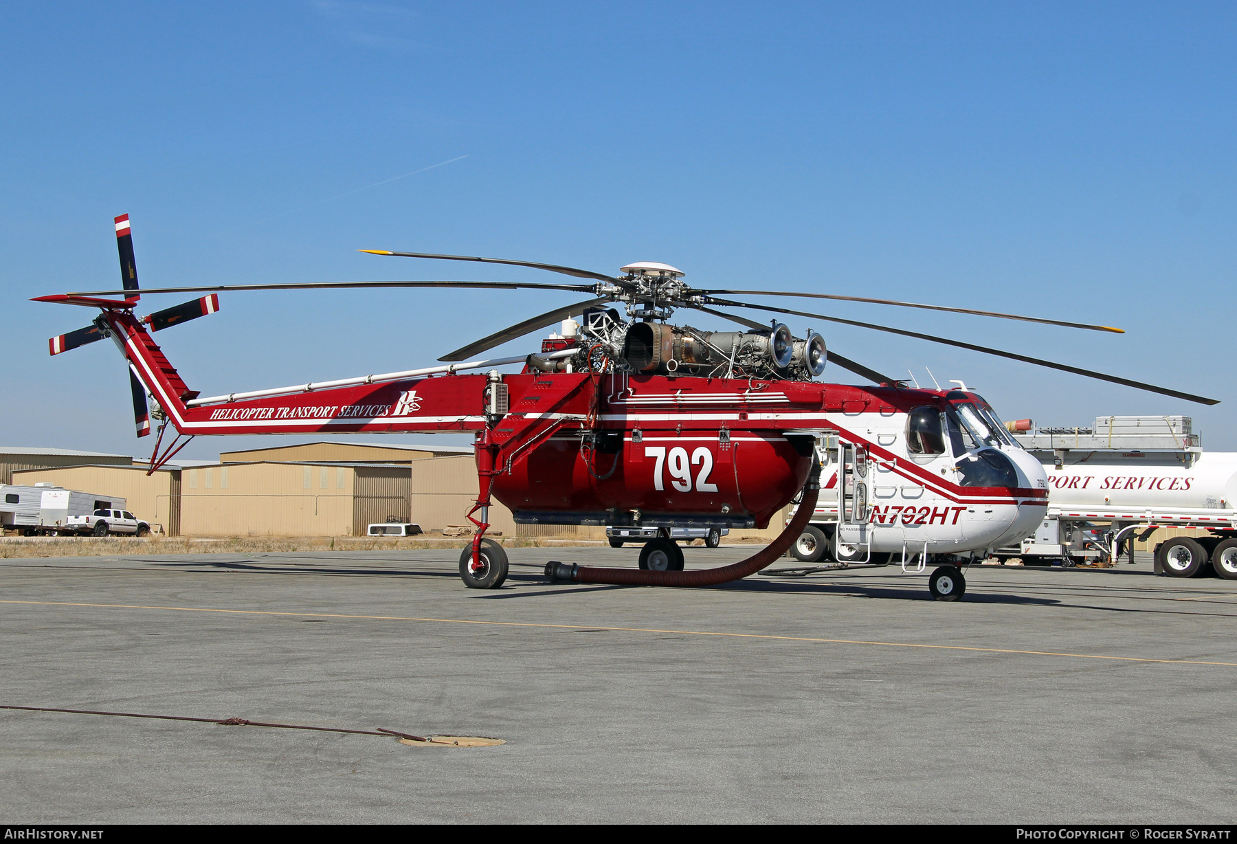Aircraft Photo of N792HT | Sikorsky CH-54A Tarhe (S-64A) | HTS - Helicopter Transport Services | AirHistory.net #872575