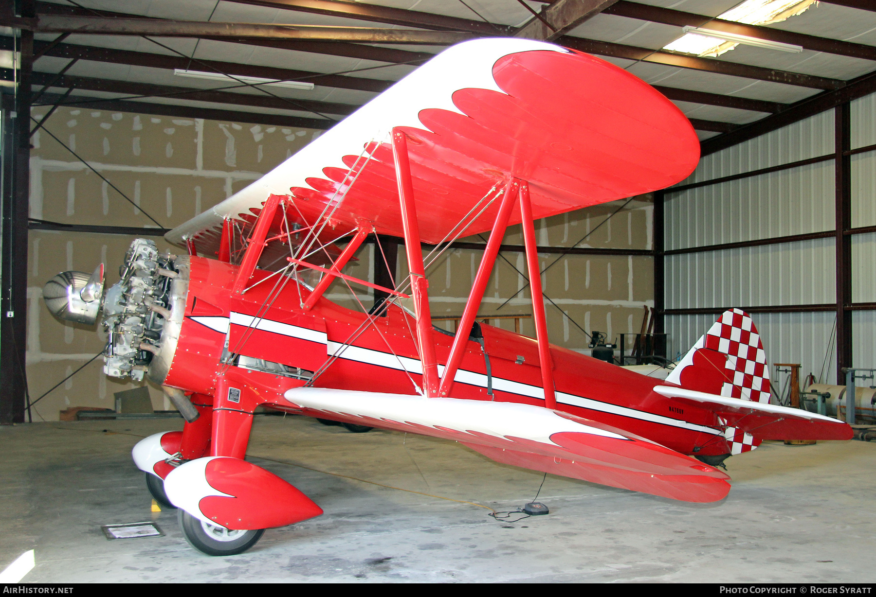 Aircraft Photo of N4766V | Boeing A75N1 Stearman 450 Special | AirHistory.net #872586