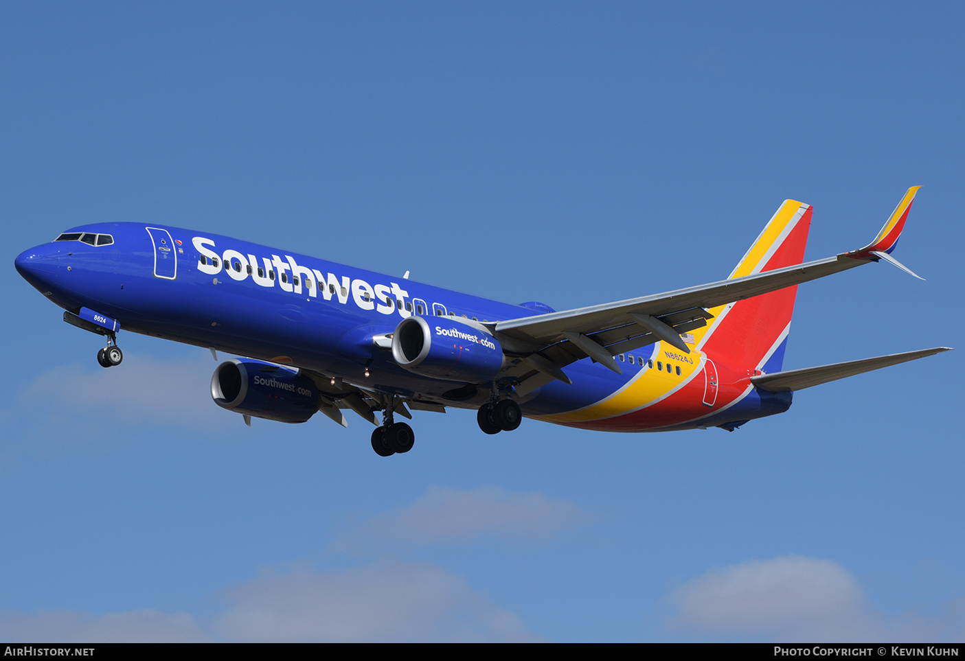 Aircraft Photo of N8624J | Boeing 737-8H4 | Southwest Airlines | AirHistory.net #872593
