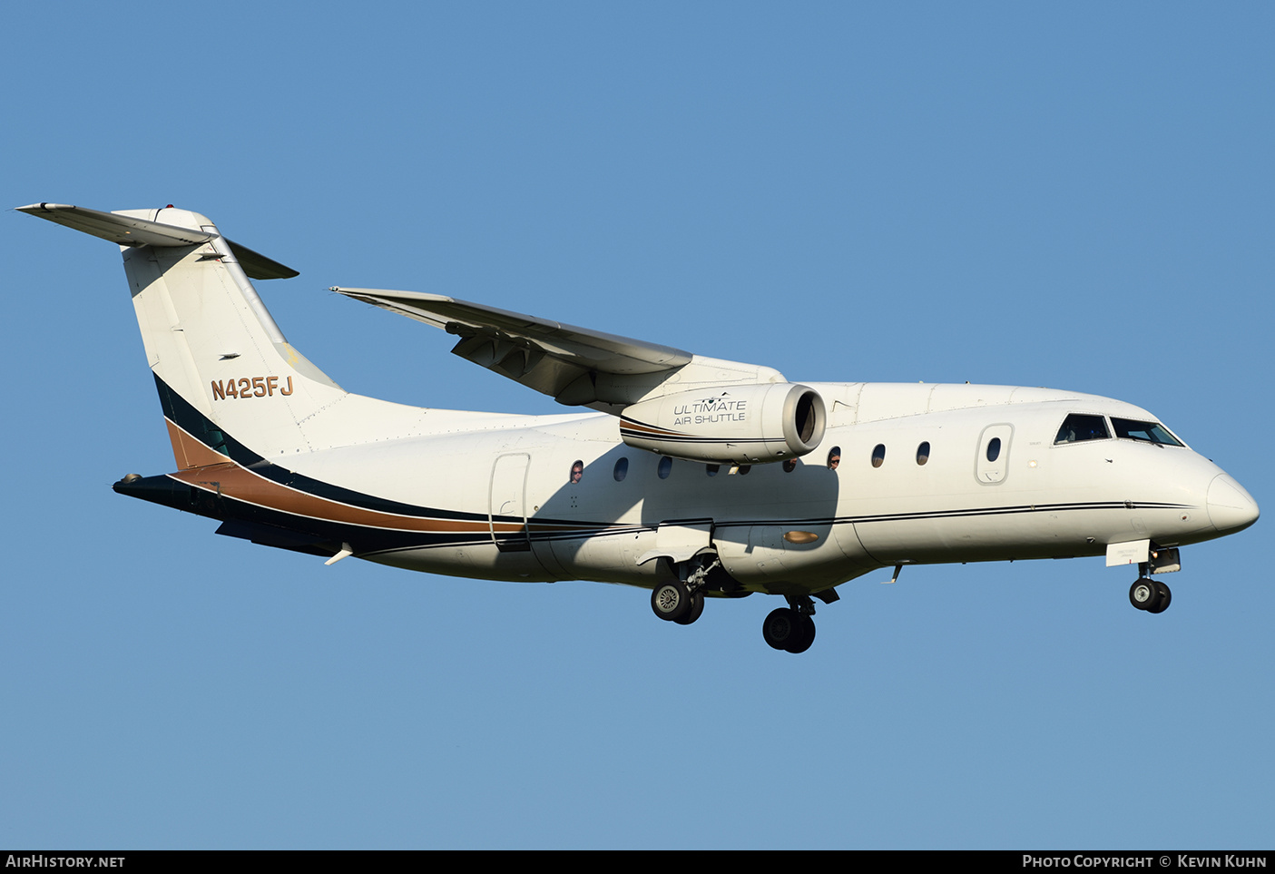Aircraft Photo of N425FJ | Fairchild Dornier 328-310 328JET | Ultimate Air Shuttle | AirHistory.net #872626