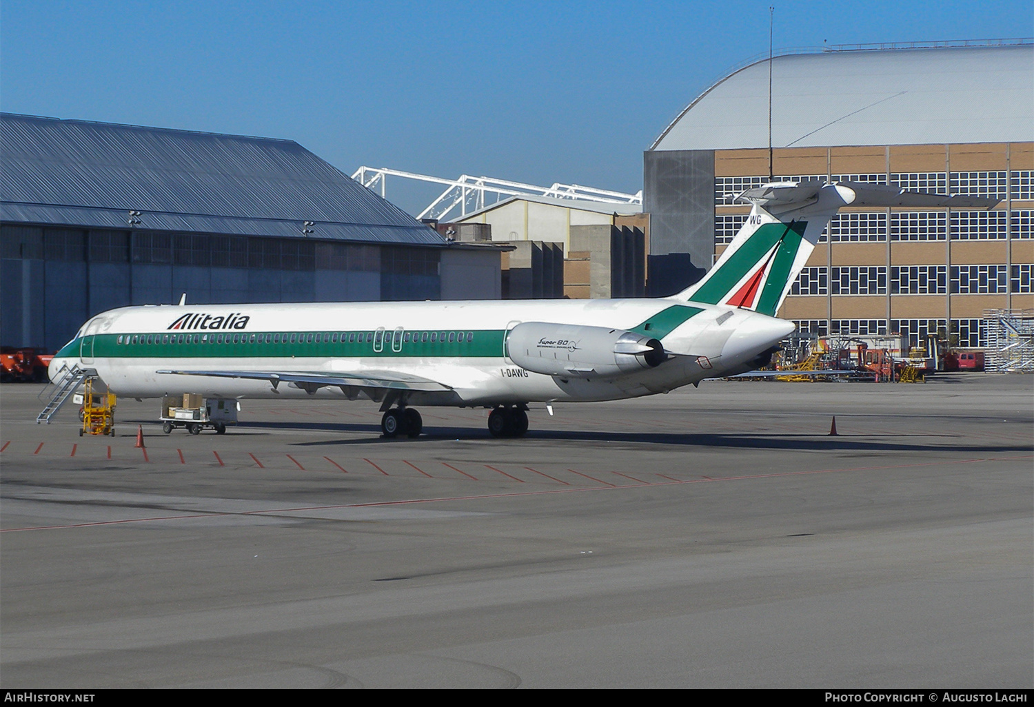 Aircraft Photo of I-DAWG | McDonnell Douglas MD-82 (DC-9-82) | Alitalia | AirHistory.net #872636