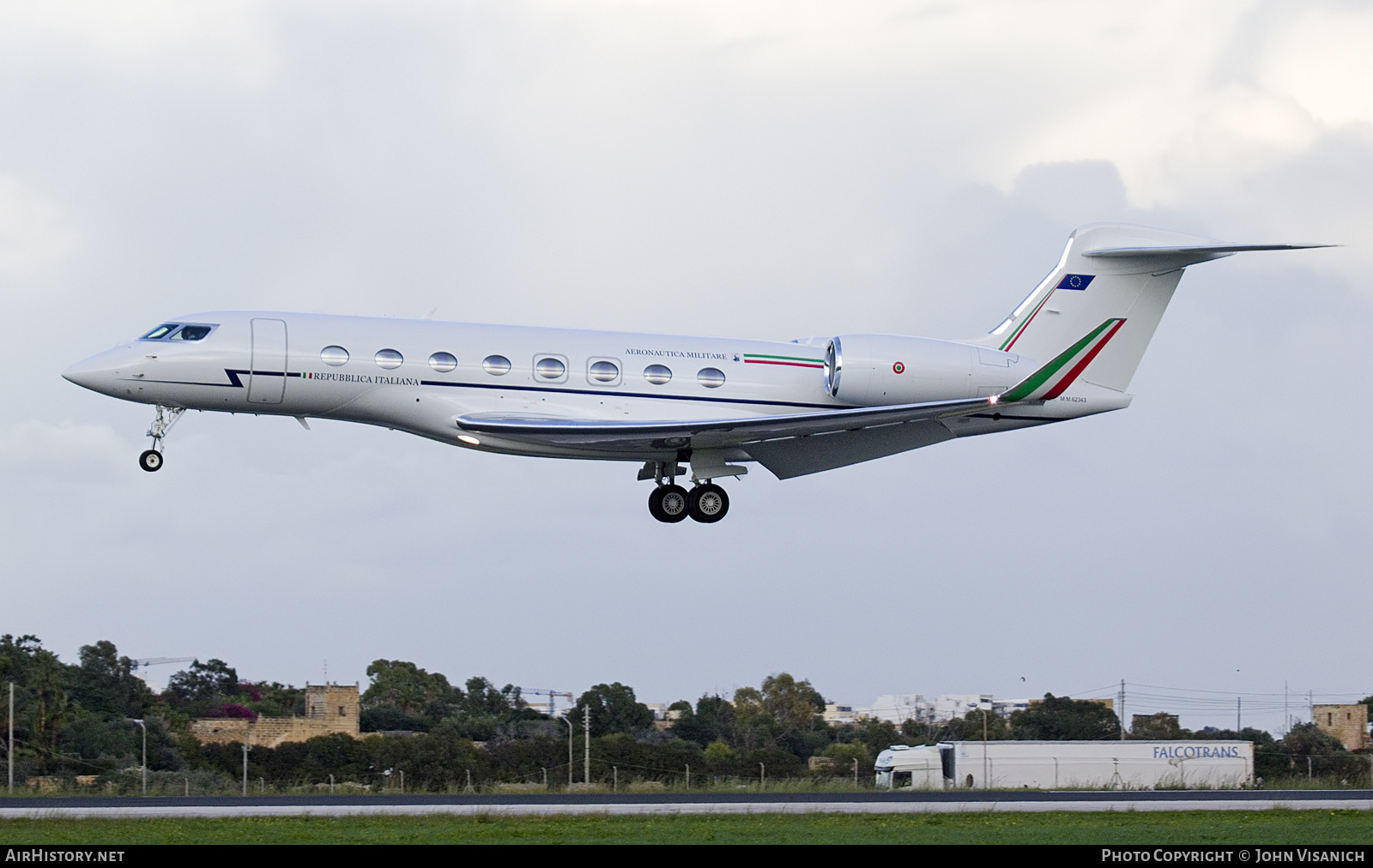 Aircraft Photo of MM62343 | Gulfstream VC-650A | Italy - Air Force | AirHistory.net #872663