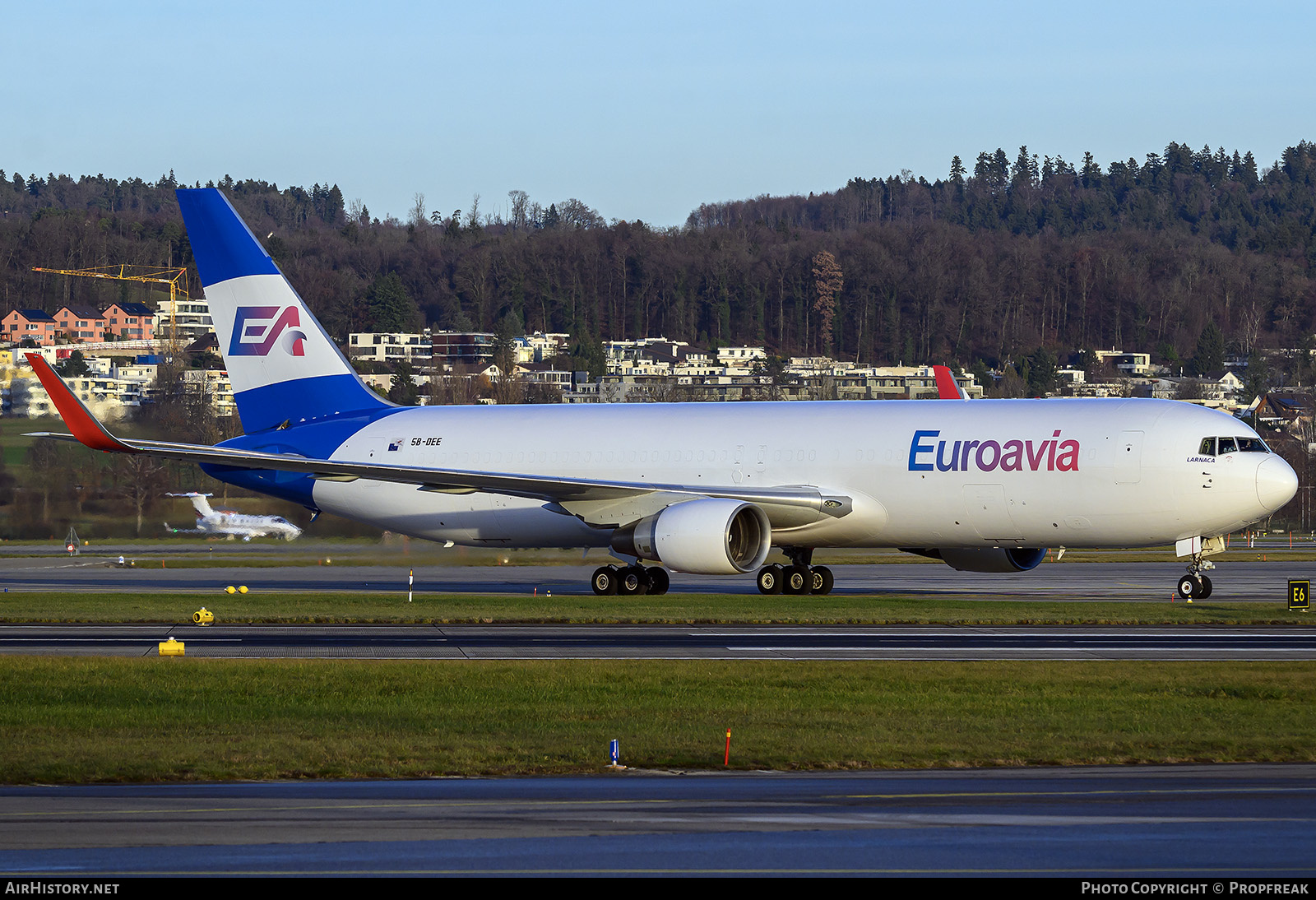 Aircraft Photo of 5B-DEE | Boeing 767-330/ER(BDSF) | Euroavia Airlines | AirHistory.net #872669
