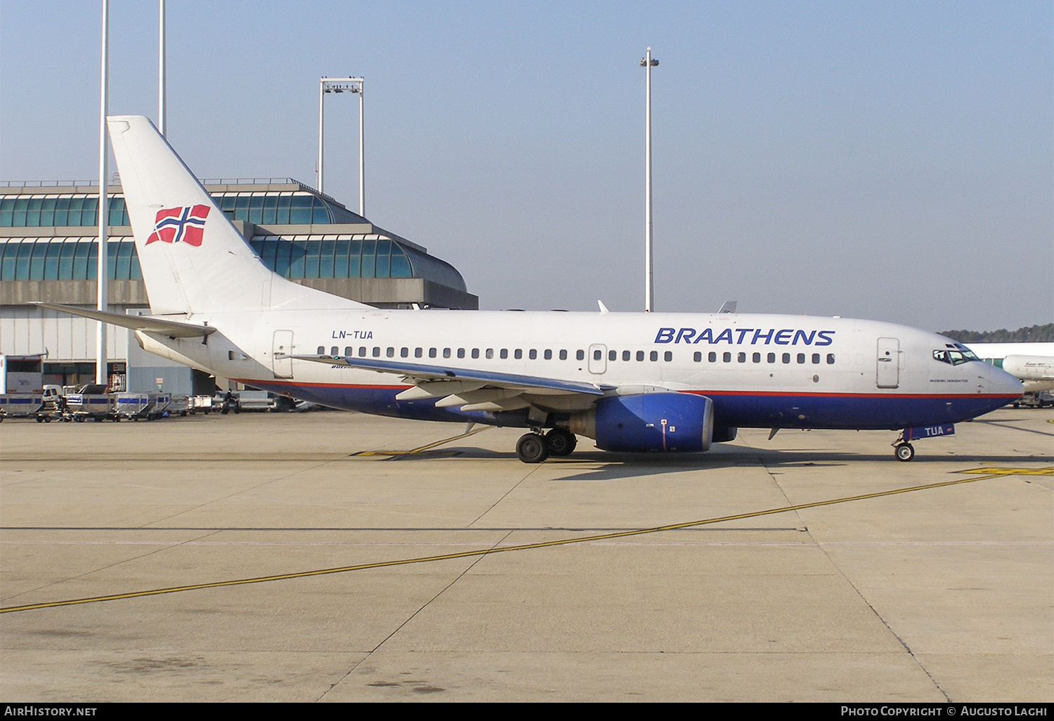 Aircraft Photo of LN-TUA | Boeing 737-705 | Braathens | AirHistory.net #872713