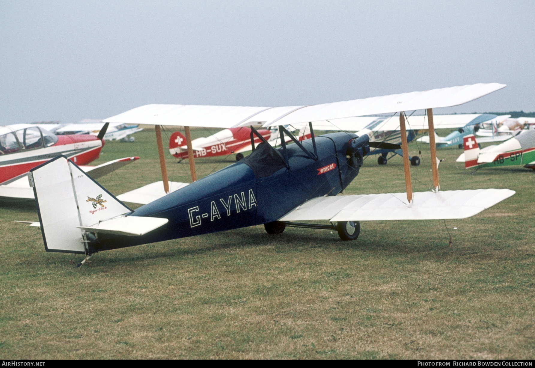 Aircraft Photo of G-AYNA | Currie Wot | The Tiger Club | AirHistory.net #872739