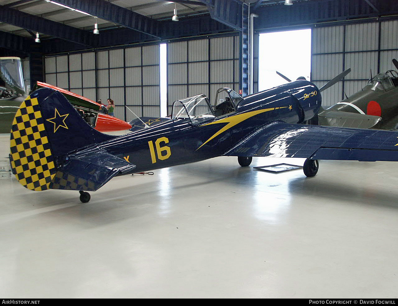 Aircraft Photo of VH-YAX | Yakovlev Yak-50 | Soviet Union - Air Force | AirHistory.net #872745