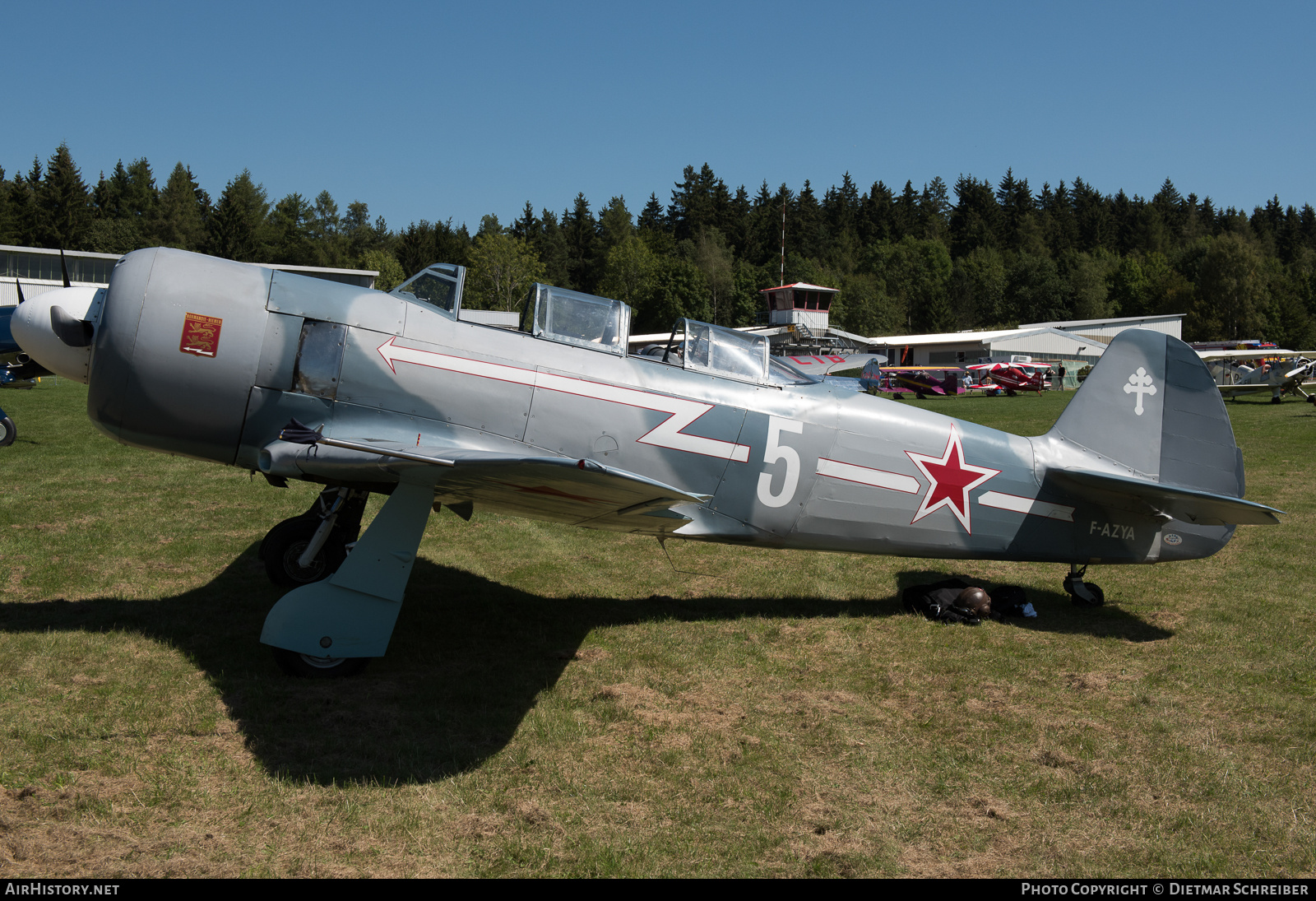 Aircraft Photo of F-AZYA / 5 white | Yakovlev Yak-11 | Soviet Union - Air Force | AirHistory.net #872765